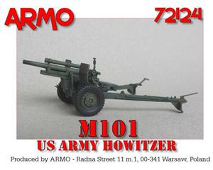 Armo 72124 - M101 US Army 105mm Howitzer (1/72) - 2824101799