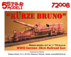 5 Star Models 72008 - Kurze Bruno - dziao kolejowe (1/72) - 2824101852