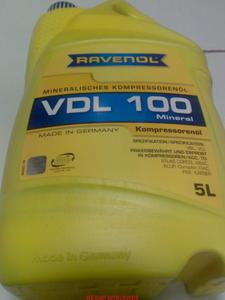 olej do sprarek mineralny VDL 100 RAVENOL Kompressoren-Oel 5l VBL, VCL - 2833370533