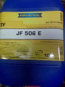 olej do automatycznej skrzyni biegw RAVENOL ATF JF506E 10l LRN402, STC53016, STC50531 - 2833370542