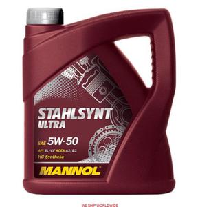 Olej MANNOL Stahlsynt Ultra 5W50 5W-50 4L jak Mobil 1 - 2833370669