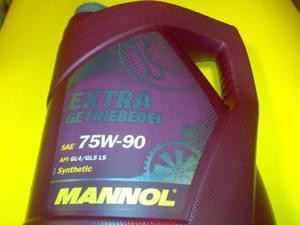 MANNOL OLEJ PRZEKADNIOWY EXTRA GL-5 75W-90 4l - 2833370701