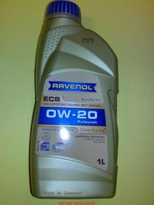 olej Ravenol 0W-20 ECS 1l Ford WSS-M2C947-A, GM 6094M, HondaHTO-6,Acura HTO-6, Chrysler MS-6395 - 2840676630