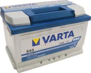 AKUMULATOR VARTA BLUE E43 72Ah 680A 5724090683132 WROCLAW - 2833362098