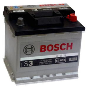 Akumulator BOSCH SILVER45AH 400A P+ 12V,BOSCH S3.002 0092S30020,545412040, S3002 Wrocaw - 2833364164