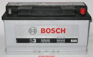 Akumulator BOSCH SILVER S3.013 90AH P+ 720A 12V 0092S30130,590122072, S3013,Wrocaw - 2833364187