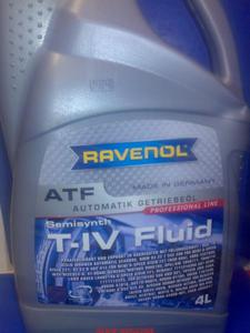 OLEJ RAVENOL do automatycznej skrzyni biegw ATF T-IV Fluid 1L JWS 3309 GM 93743381 - 2833368829