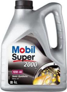 Olej Mobil Super 2000 10W40 10W-40 4L BENZYNA PӣSYNTETYK, SEMISYNTHETIC Wrocaw - 2833360868