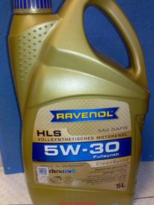 OLEJ RAVENOL 5W30 5W-30 HLS 5l VW 505 00 VW 505.00 VW 505 01 VW 505.01 - 2833369350