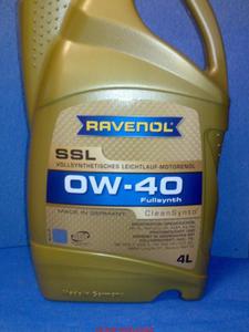 OLEJ RAVENOL 0W40 0W-40 SSL 4l VW 502 00 VW 502.00 VW 505 00 VW 505.00 - 2833369354