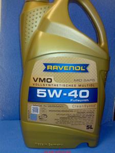 olej Ravenol 5W40 5W-40 VMO 5l BMW Longlife-04 Porsche A40 Ford WSS-M2C917-A - 2833369391