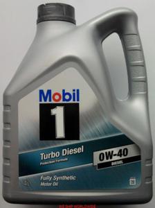 Olej Mobil 1 0W40 0W-40 TURBO DIESEL 4L SYNTETYK, SYNTHETIC Wrocaw (1) - 2833360917