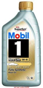 Olej Mobil1 NEW LIFE 0W40 0W-40 1L SYNTETYK , SYNTHETIC Wrocaw (1) - 2833360921