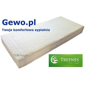 Materac do spania Treenes Visco Gold 20 - 100x200 cm piankowy wysokoelastyczny ortopedyczny + Mega...