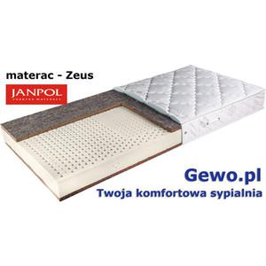 Materac Zeus Janpol 200x200 cm Lateksowy Rehabilitacyjny + Mega Gratisy