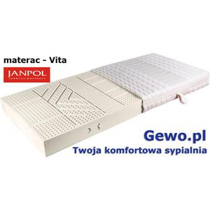 Materac Janpol Vita 140x200 cm lateksowy + Mega Gratisy - 2824722325