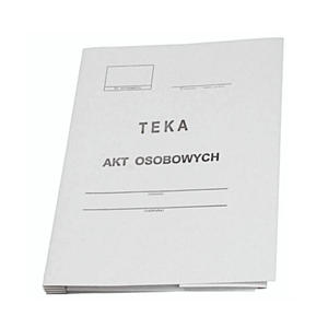 Teczka papierowa A4 do akt osobowych - 2858922344