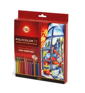 Kredki Polycolor 72 kolorw Koh-i-noor - 2858922433