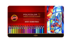 Kredki Polycolor 72 kolorw metal.opak. Koh-i-noor - 2858922434