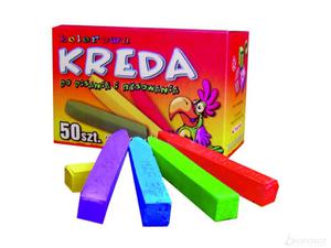 Kreda do tablicy szkolna 50 lasek kolor B5 - 2858922664