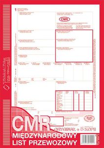 Druk CMR A4 orygina 5 kopii 800-3 formularz - 2858922697