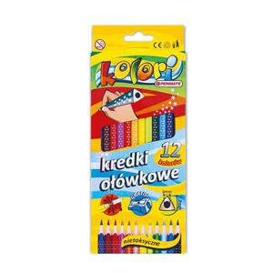 Kredki owkowe 12 kolor z temperwk Penmate - 2858922858