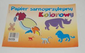 Wycinanka z papieru A4 samoprzylepna 10 kartek - 2858923008