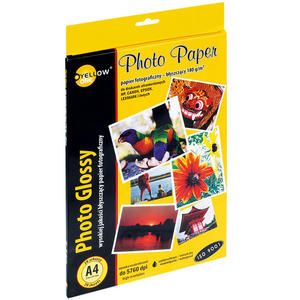 Papier A4 photo gloss yellow one 180g 20 sztuk - 2858923411