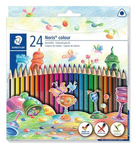 Kredki owkowe Staedtler 24 kolorw Noris Colour Wopex - 2858923744