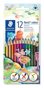 Kredki owkowe Staedtler 12 kolorw Noris Colour Wopex - 2858923745