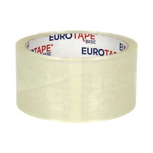 Tasma klejca pakowa akrylowa 48m 50y przeroczysta euro tape - 2858923952