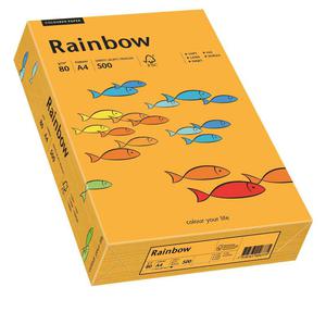 Papier ksero A4 Rainbow 80g pomaraczowy 22 - 2858924237