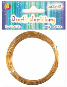 Drucik Aluminiowy Zoty 0,8mm 7m - 2871305710