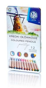 Kredki owkowe 12 kolorw cedrowe Astra - 2858921181