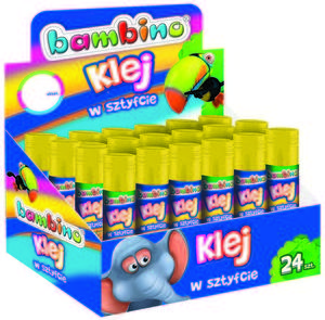 Klej sztyft 15g zoo Bambino - 2872688638