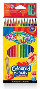Kredki owkowe 12 kolorw i temperwka Colorino - 2858921505