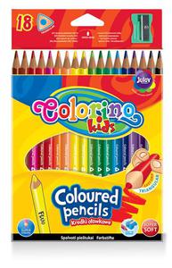 Kredki owkowe 18 kolor trjktne Colorino - 2858921512
