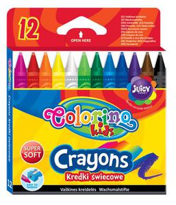 Kredki woskowe 12 kolorw Colorino - 2858921520