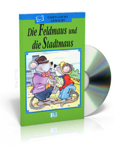 Die Feldmaus und die Stadtmaus + CD audio - 2827701456