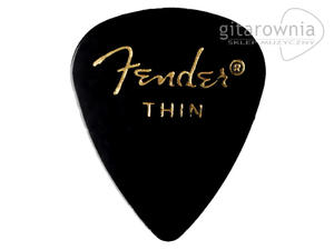 FENDER kostki gitarowe Classic Celluloid Thin - cienkie - 1745881359