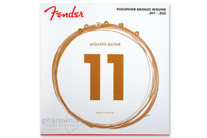 FENDER struny do gitary akustycznej Phosphor Bronze 60CL, - 1745881436