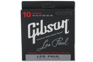 GIBSON struny do gitary elektrycznej Les Paul .010"- .046"