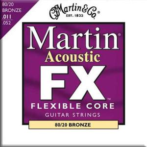 MARTIN FX struny do gitary akustycznej .011"-.052" Bronze MFX675 - 1745881681