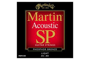 MARTIN struny do gitary akustycznej MSP4100 - .012"-.054"  Phosphore Bronze - 1745881687
