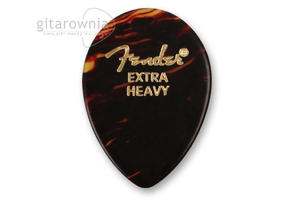 FENDER kostka gitarowa Classic Celulloid 354 Shell - Extra Heavy - 1745881779