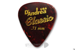 D'ANDREA kostki gitarowe Classic Celluloid - 1745881846