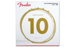 FENDER struny do gitary akustycznej 70 XL .10"- 48" - 1745880962