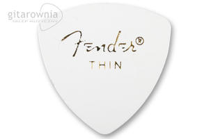 FENDER kostka gitarowa Classic Celluloid 346 White - Thin - 1745880972