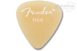 FENDER kostka gitarowa California Clears Shoreline Gold Thin - 1745882082