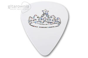 D'ANDREA kostka gitarowa Christian Symbols - korona (White, Heavy) - 1745882127